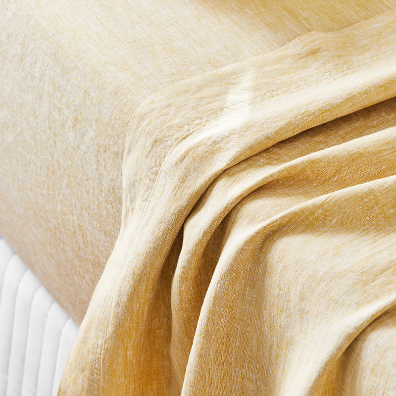 Vintage Washed Linen Sorbet Sheet Separates