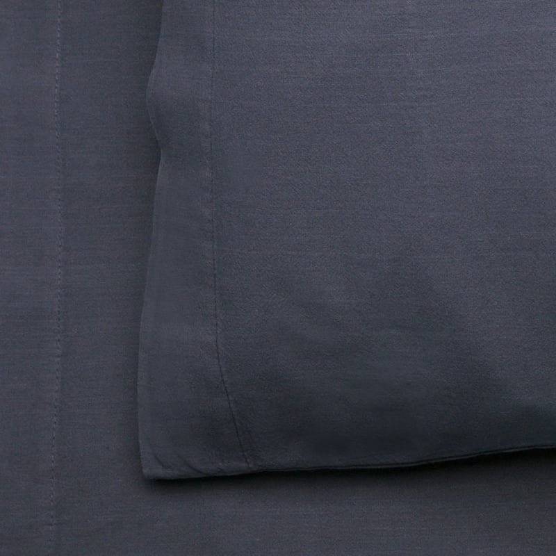 European Collection Flannelette Charcoal