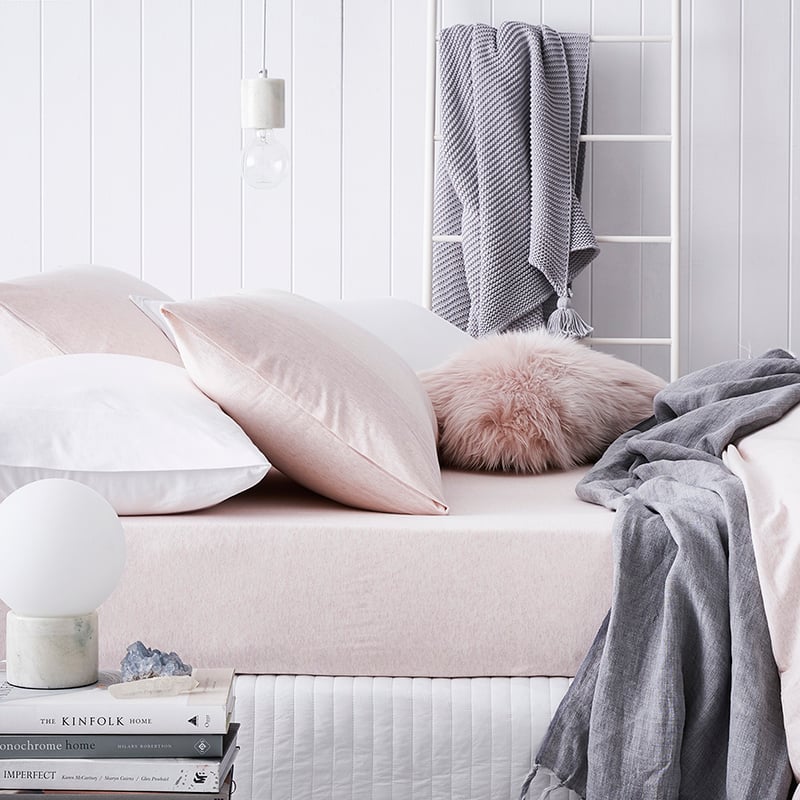 Ultra Soft Jersey Sheet Separates Pink Marble