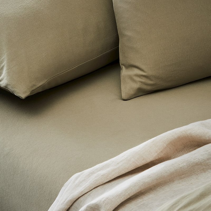 Ultra Soft Jersey Soft Khaki Sheet Separates