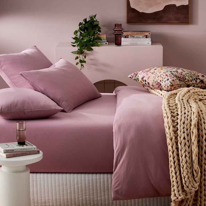 Ultra Soft Jersey Lavender Sheet Separates