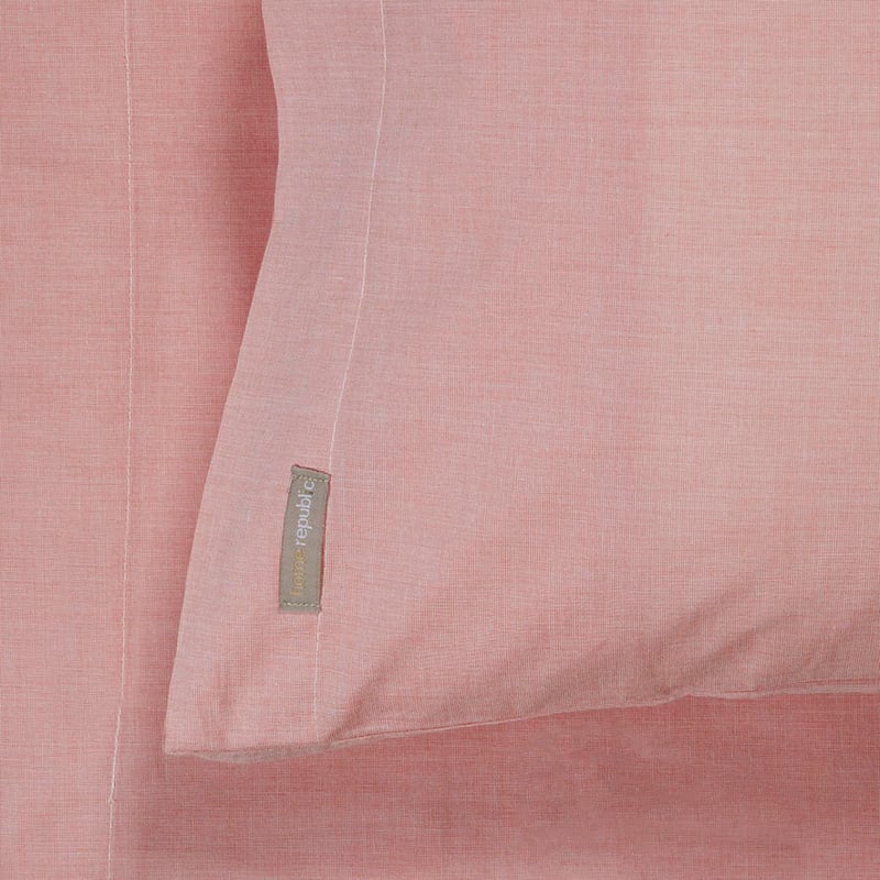 Manhattan Sheet Set Salmon