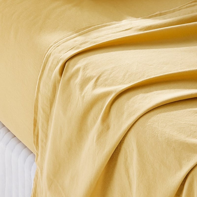 Stonewashed Cotton Flax Sheet Separates