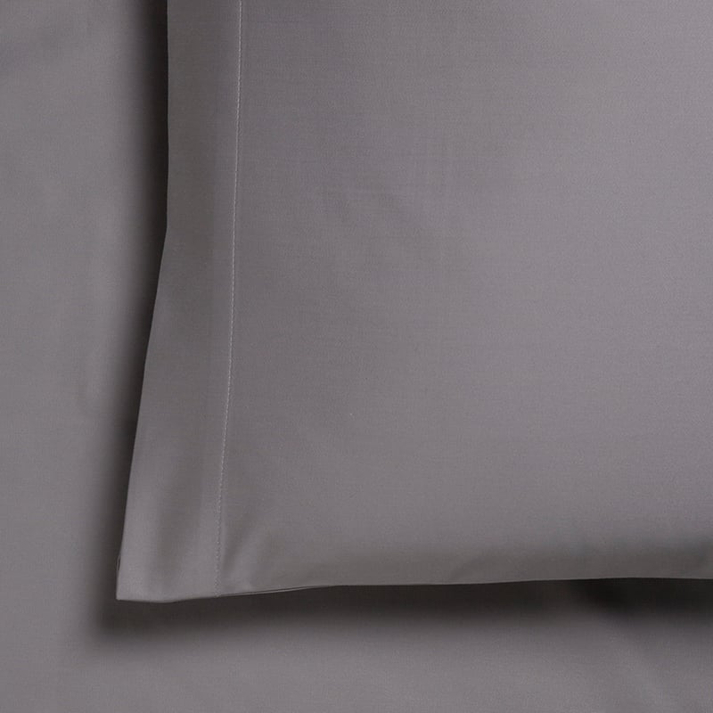 Bamboo Cotton Percale 400TC Sheet Set Concrete