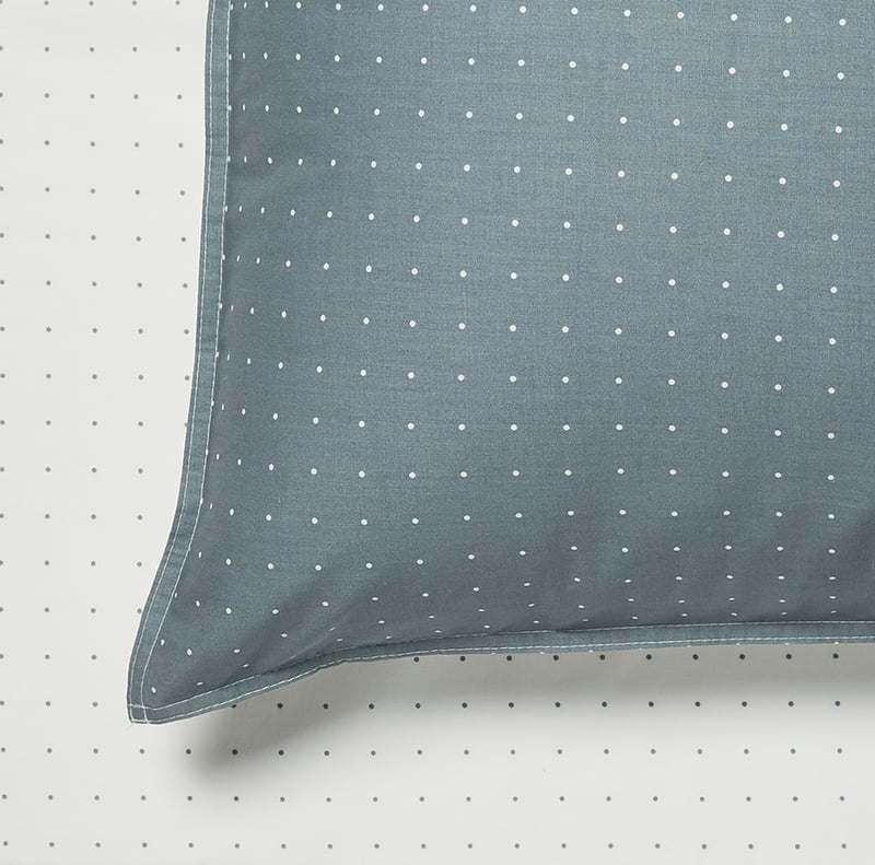 Stonewashed Cotton Sheet Separates in Sage Spot