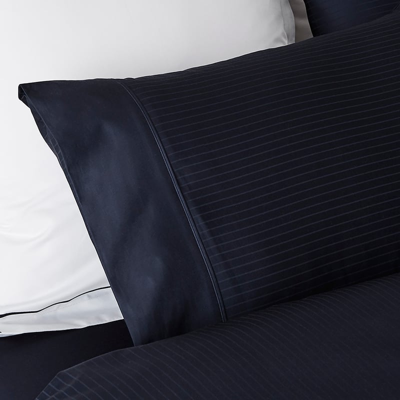 Luxury Collection 1000TC Stripe Midnight Sheet Set
