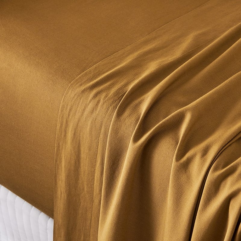 Bamboo Linen Cumin Sheet Separates