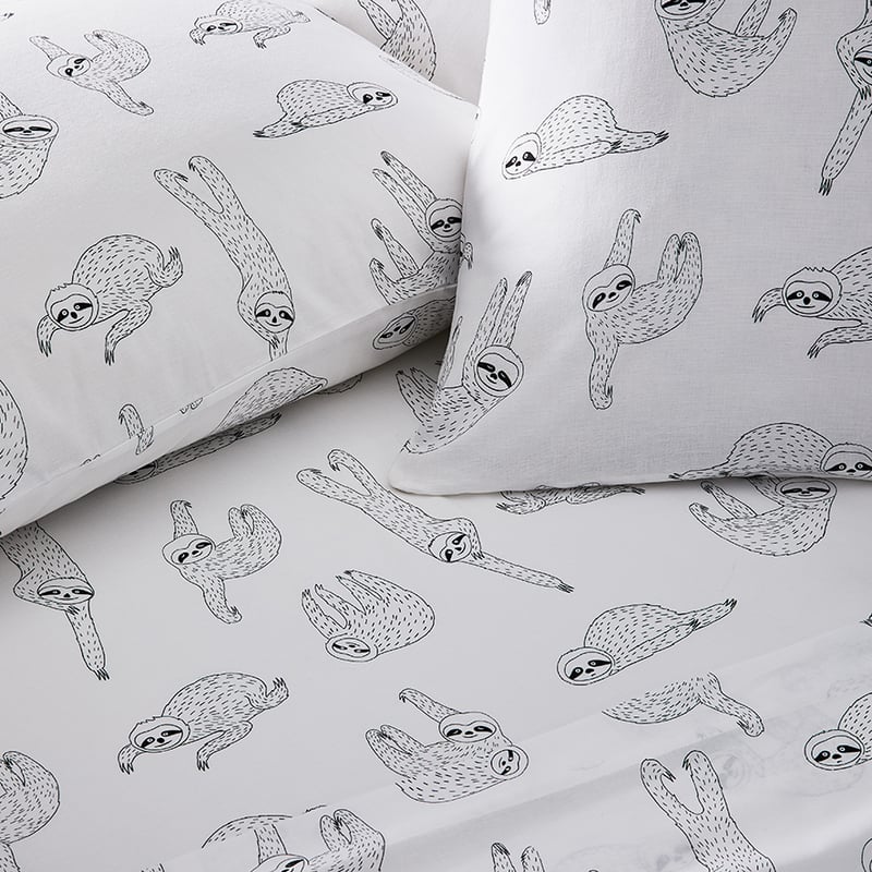 Novelty Sloth Sheet Set