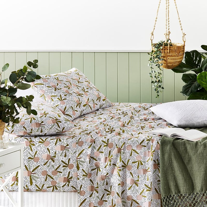 Printed Banksia Sheet Set