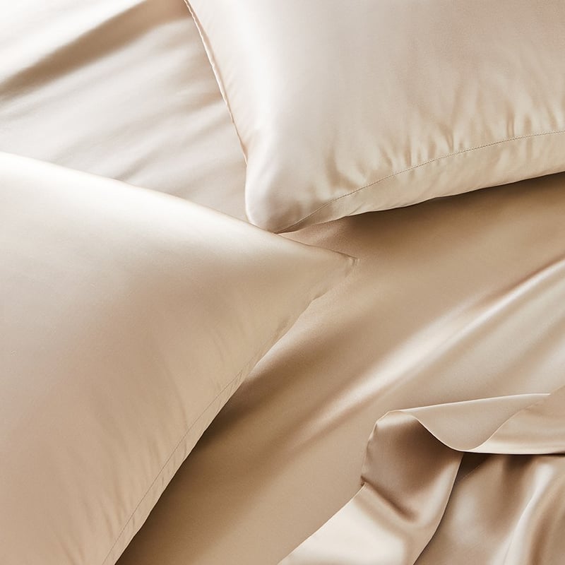 Pure Silk Champagne Sheet Set