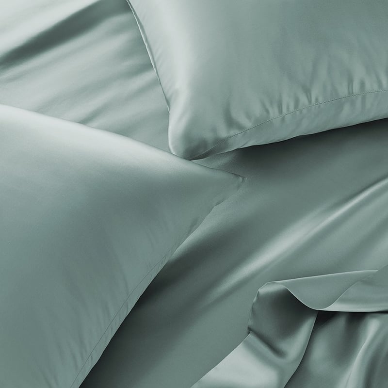 Pure Silk Sage Sheet Set