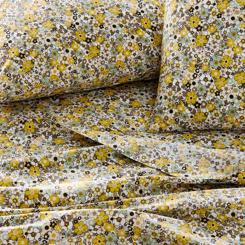 Printed Fresh Bloom Sheet Set