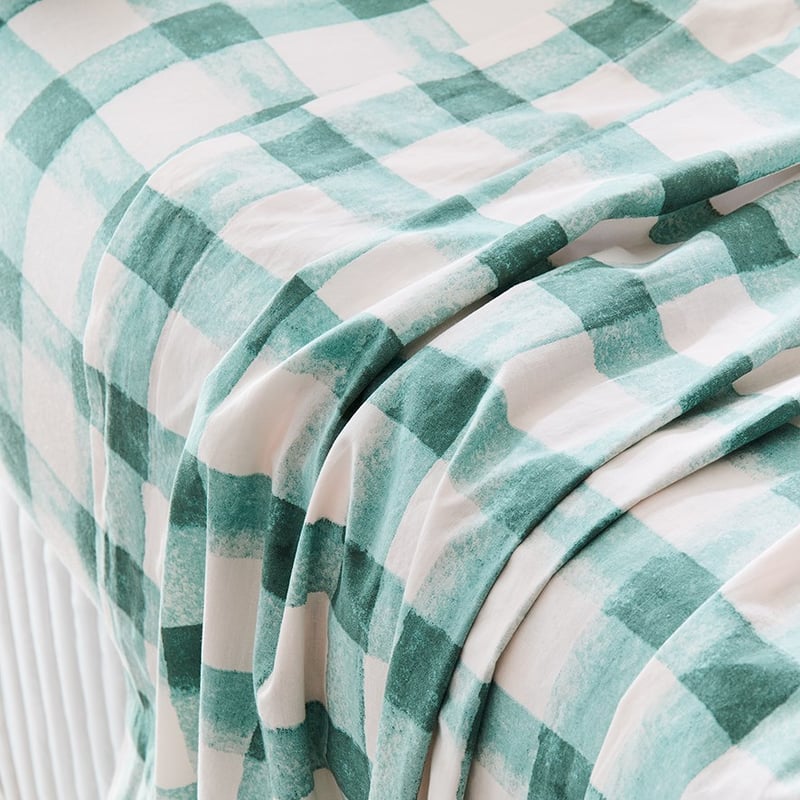 Printed Jade Check Sheet Set