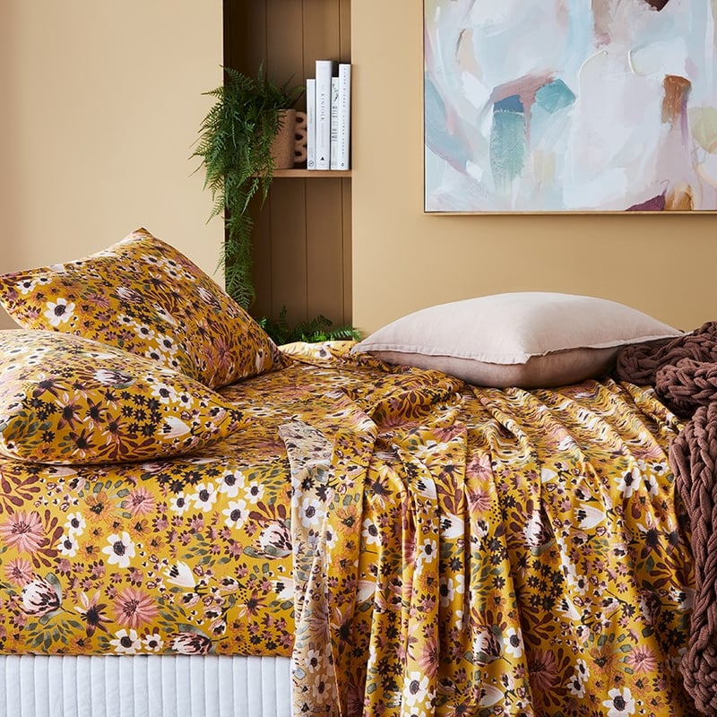 Printed Jessie Floral Sheet Set