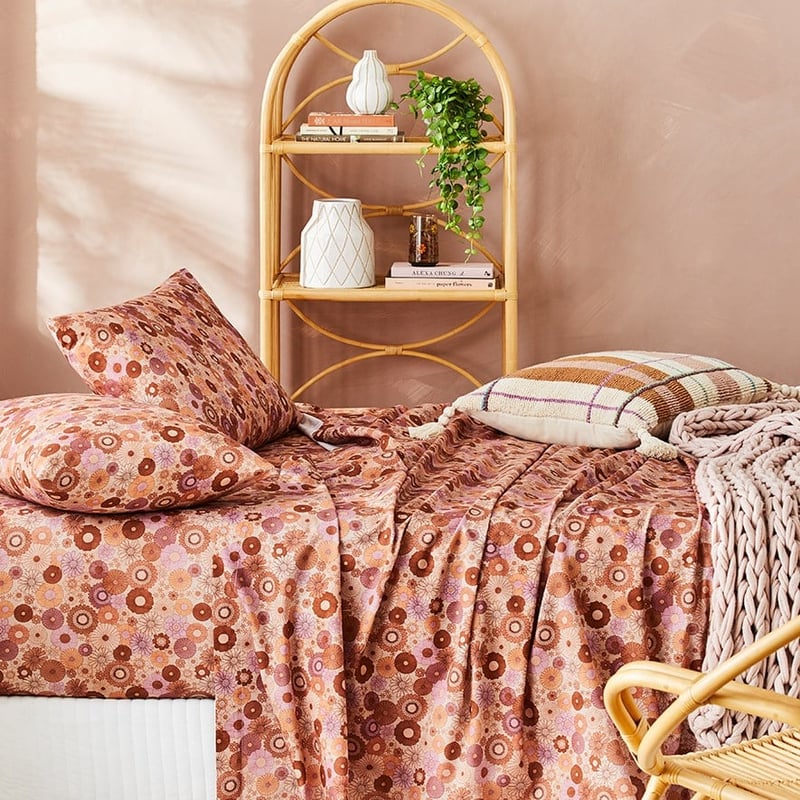 Printed Kiera Floral Sheet Set