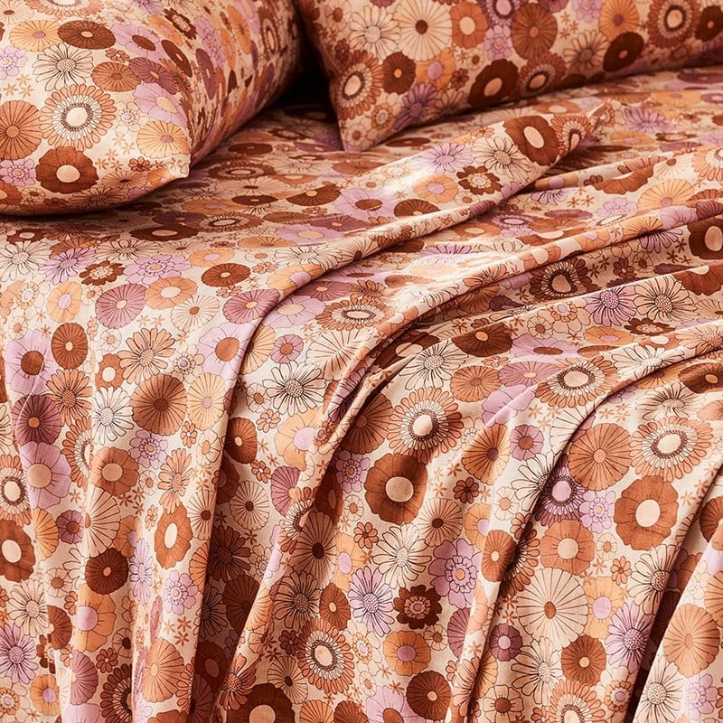 Printed Kiera Floral Sheet Set