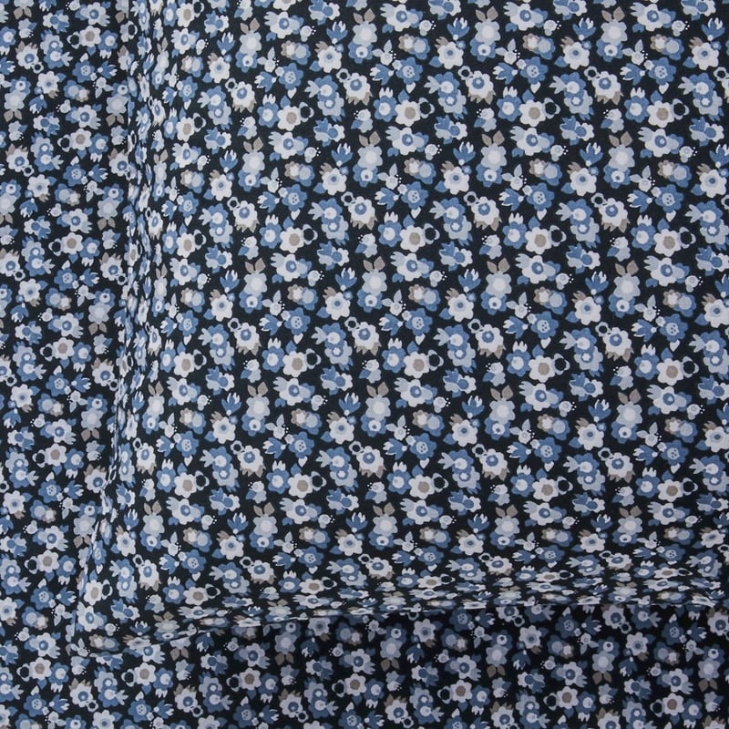 Printed Midnight Floral Sheet Set