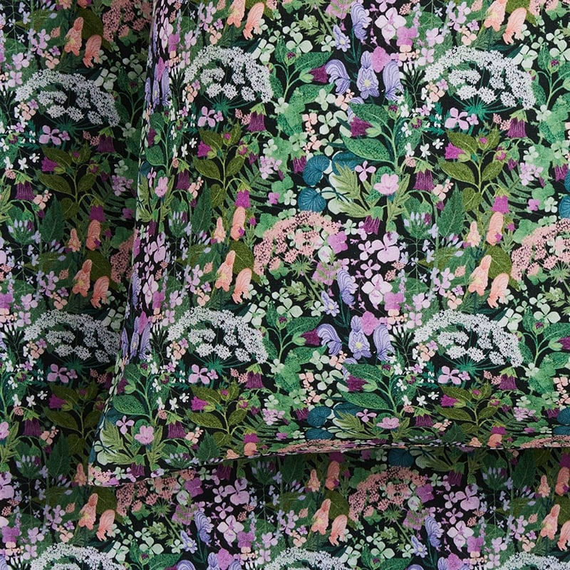 Printed Posy Floral Sheet Set