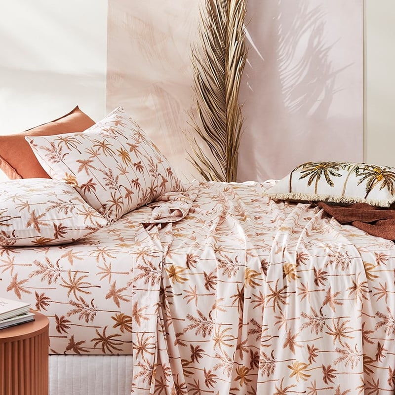 Printed Palm Beach Sheet Set