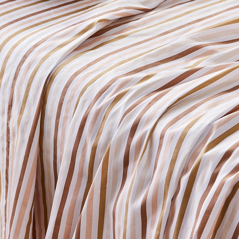 Printed Sandy Stripe Sheet Set 