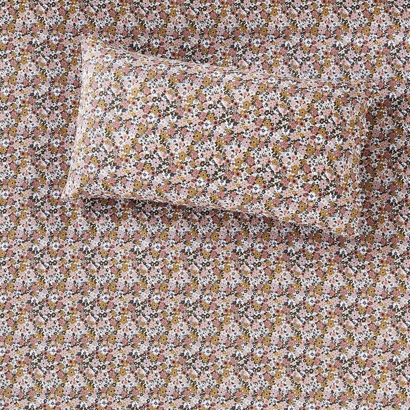 Printed Retro Floral Sheet Separates