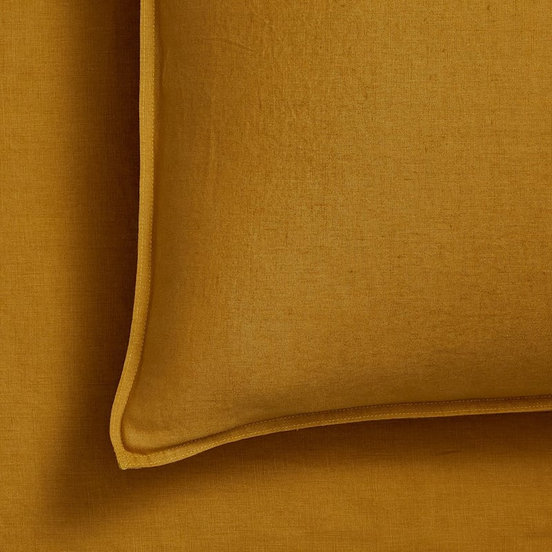 Vintage Washed Linen Chai Sheet Separates