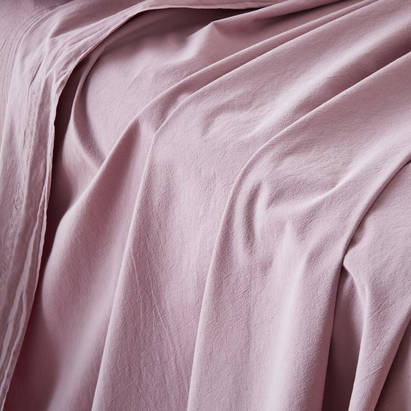 Stonewashed Cotton Lavender Sheet Separates