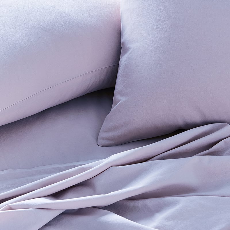 Stonewashed Cotton Orchid Sheet Separates