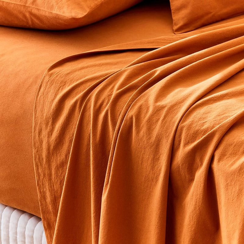 Stonewashed Cotton Topaz Sheet Separates