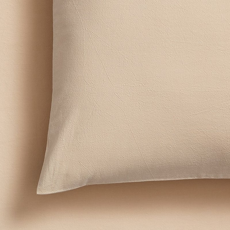 Stonewashed Cotton Sand Sheet Set