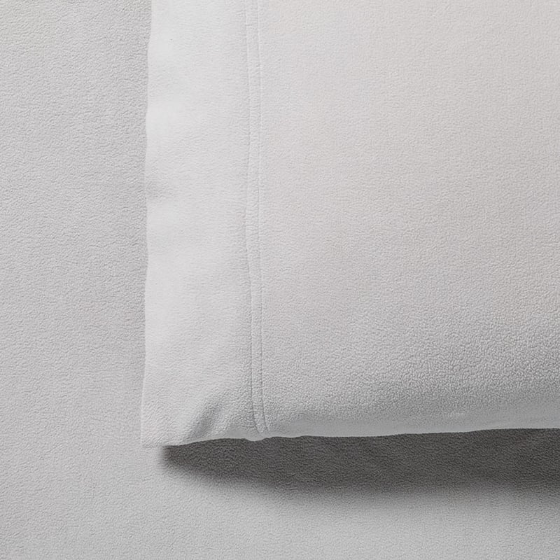 Cloud Ultra Fine Brushed Microfibre Sheet Set Silver