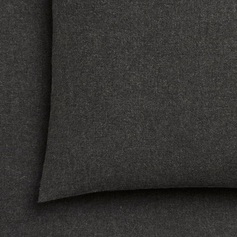 Plain Dyed Flannelette Coal Sheet Set