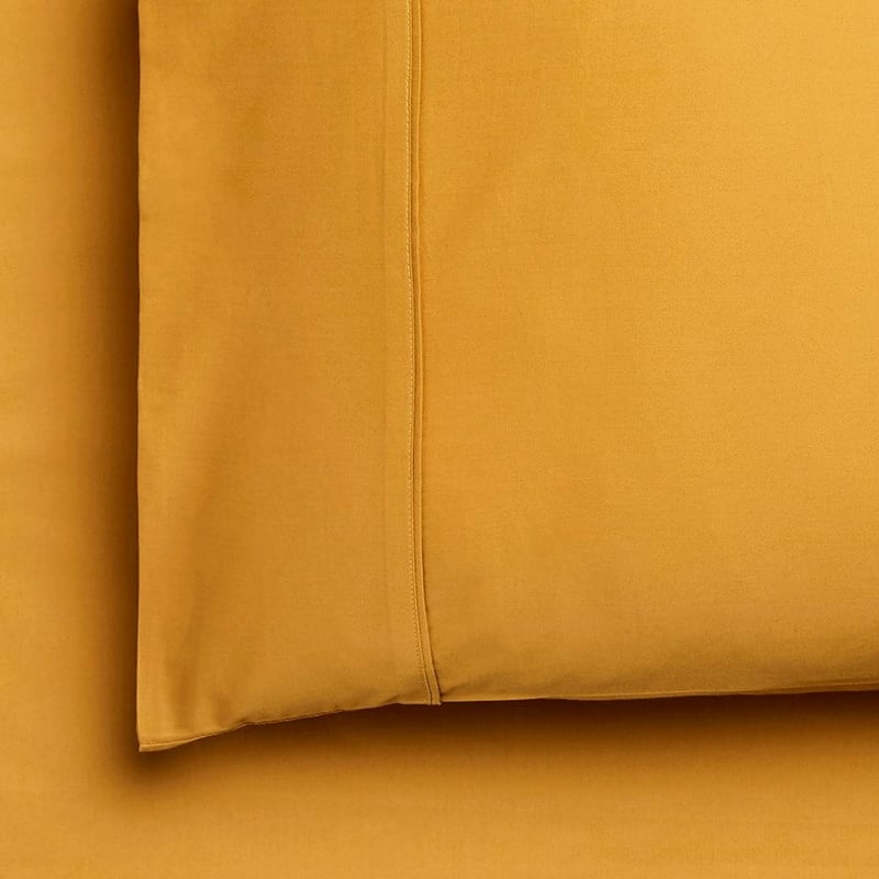 500TC Pima Cotton World's Softest Cotton Honey Mustard Sheet Set