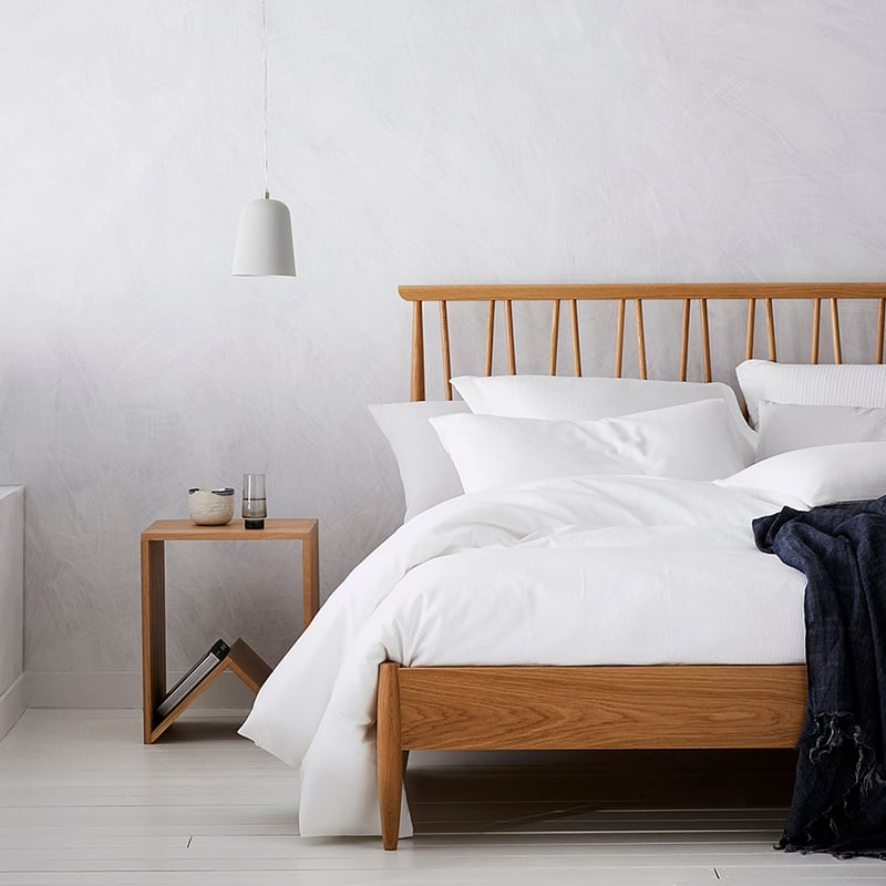 European Collection Marmaris Timber Furniture  Natural King Bed