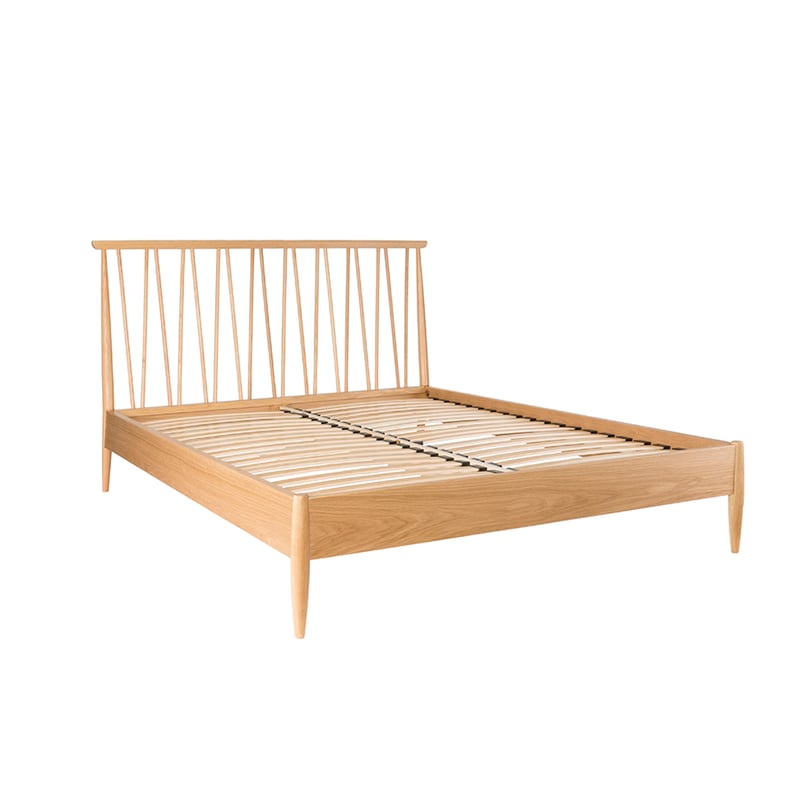 European Collection Marmaris Timber Furniture  Natural King Bed