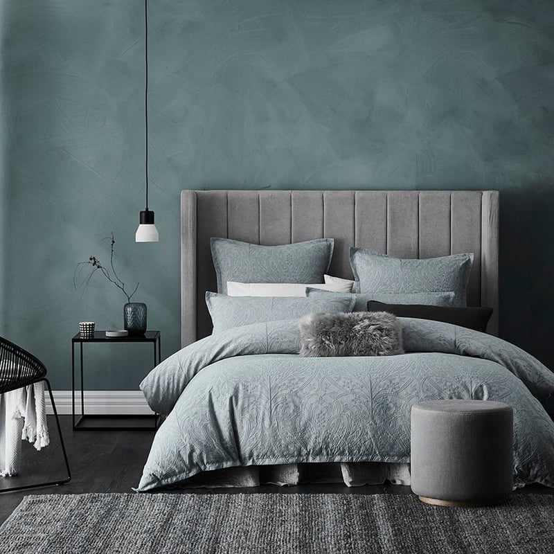 Ripponlea Bedhead Silver