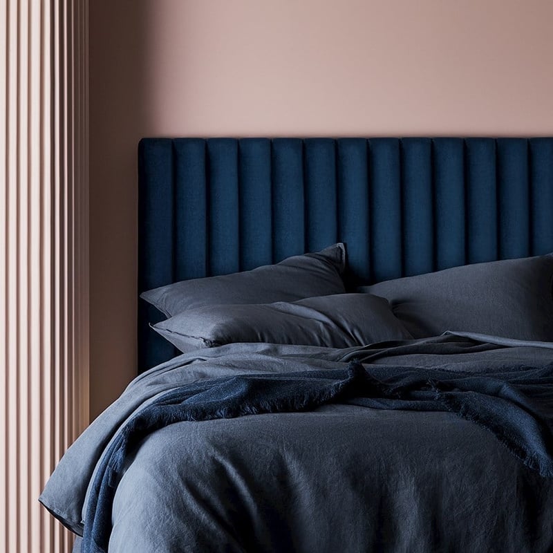 Kensington Navy Bedhead