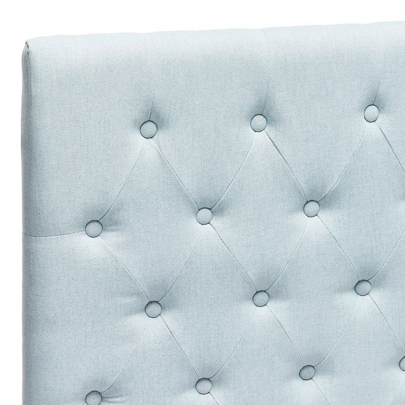 Fenwick Bedroom Furniture Queen Soft Blue Bedhead