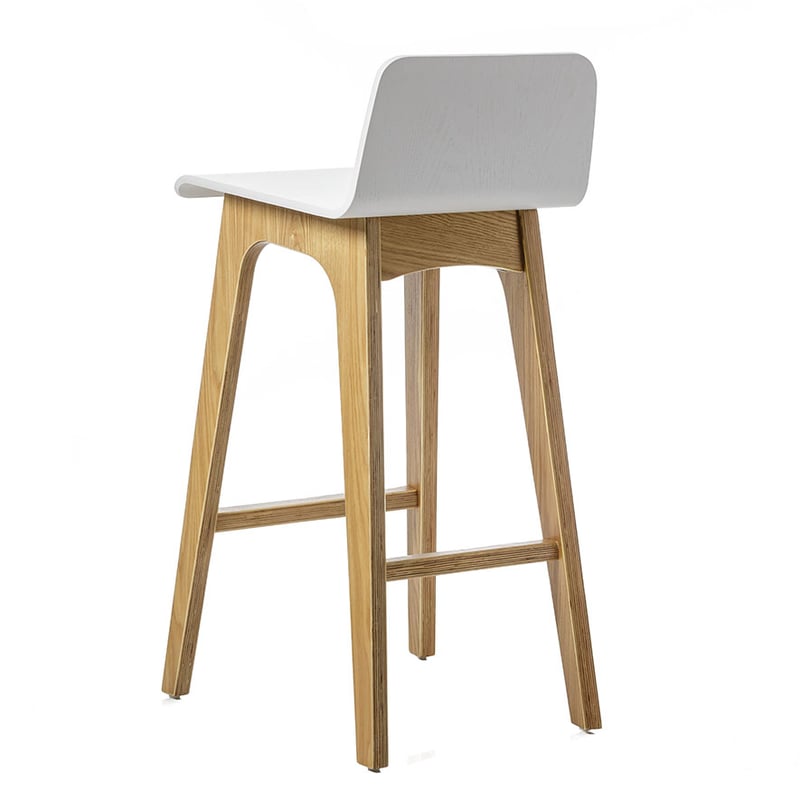 Matt Counter Stool Stool White 65cm