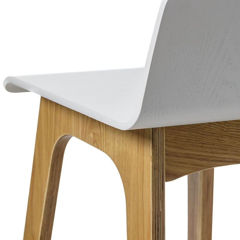 Matt Counter Stool Stool White 65cm