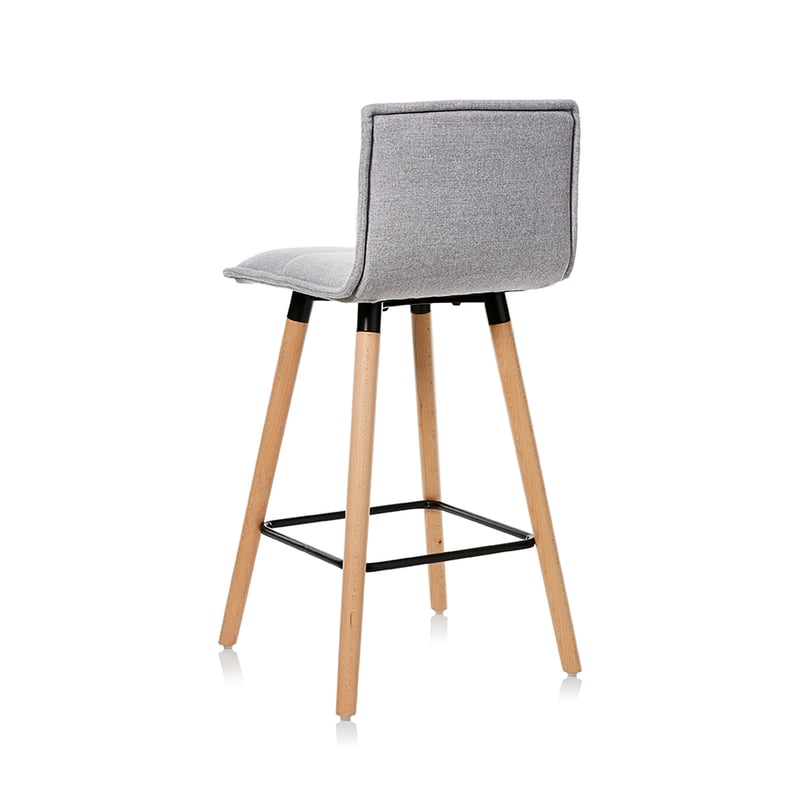 Faraday Counter Stool 65cm Silver 
