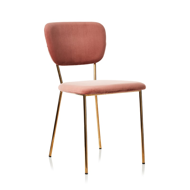Torino Luxe Dining Chair in Blush 