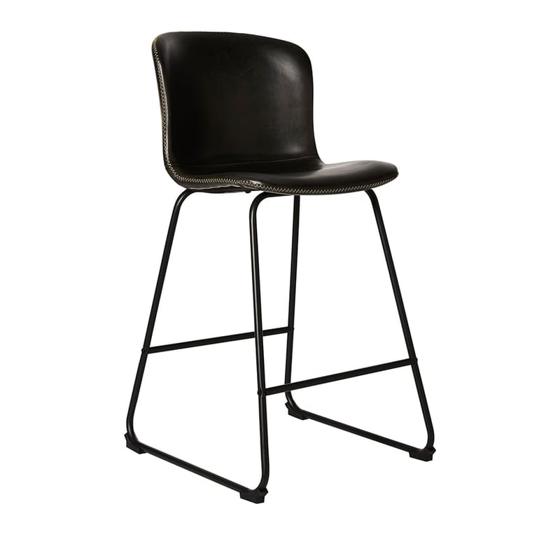 Orlando Black Counter Stool