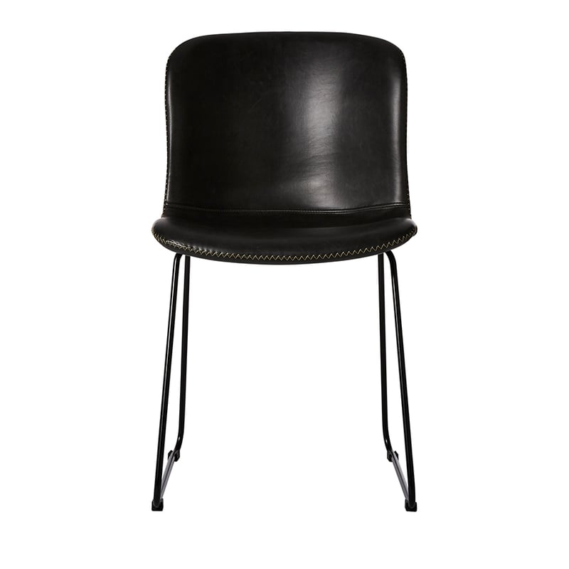 Orlando Dining Collection  Black Dining Chair Set of 2