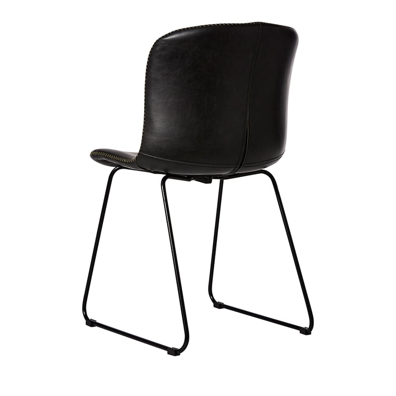 Orlando Dining Collection  Black Dining Chair Set of 2