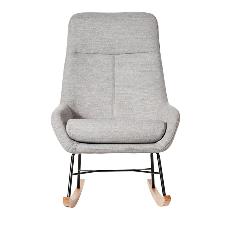 Nebraska Rocking Chair  Silver 