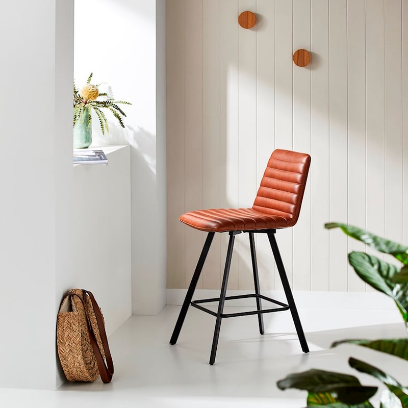 Quinn Dining Collection  Whiskey Counter Stool