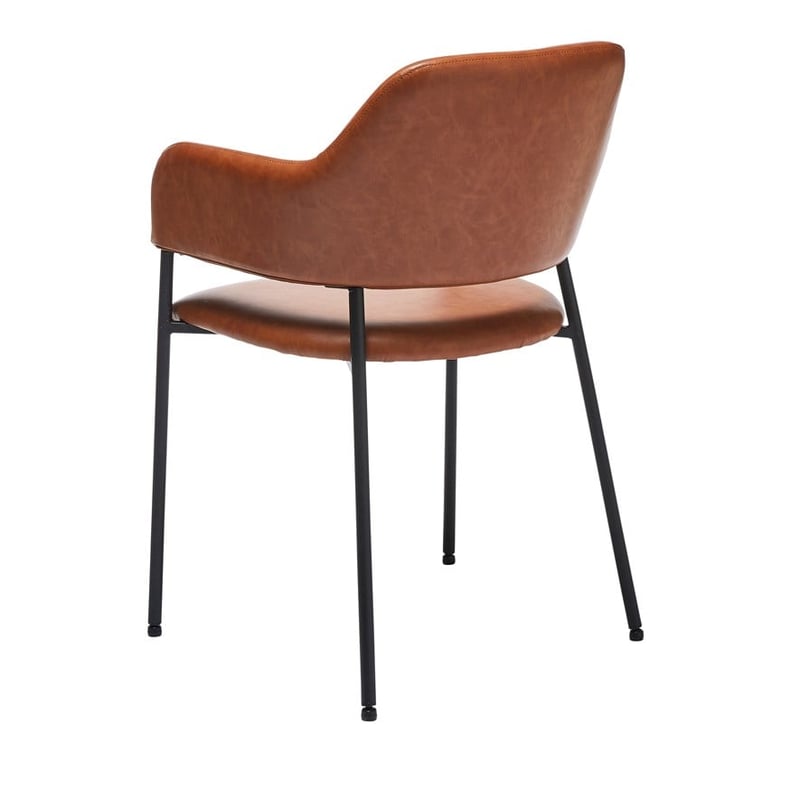 Rhodes Brandy Dining Chairs Set of 2