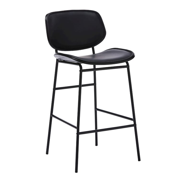 Seattle Dining Collection  Black/Black Counter Stool