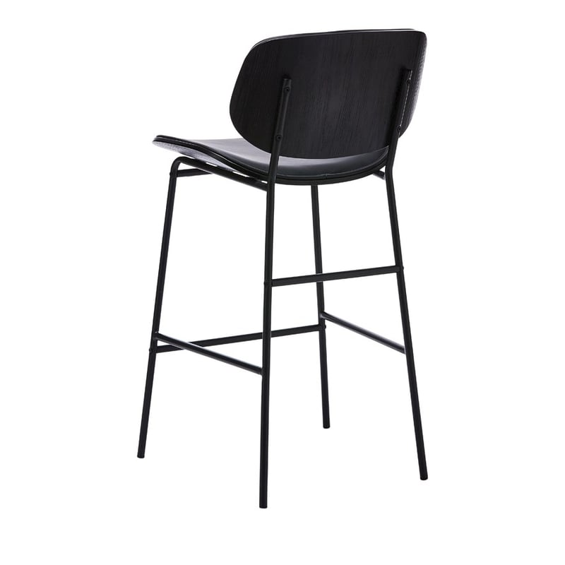 Seattle Dining Collection  Black/Black Counter Stool